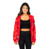 Bleached Peace Ying Yang Zip Hoodie - Denny's