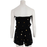 Romper with Gold Stars and Taping - Denny's