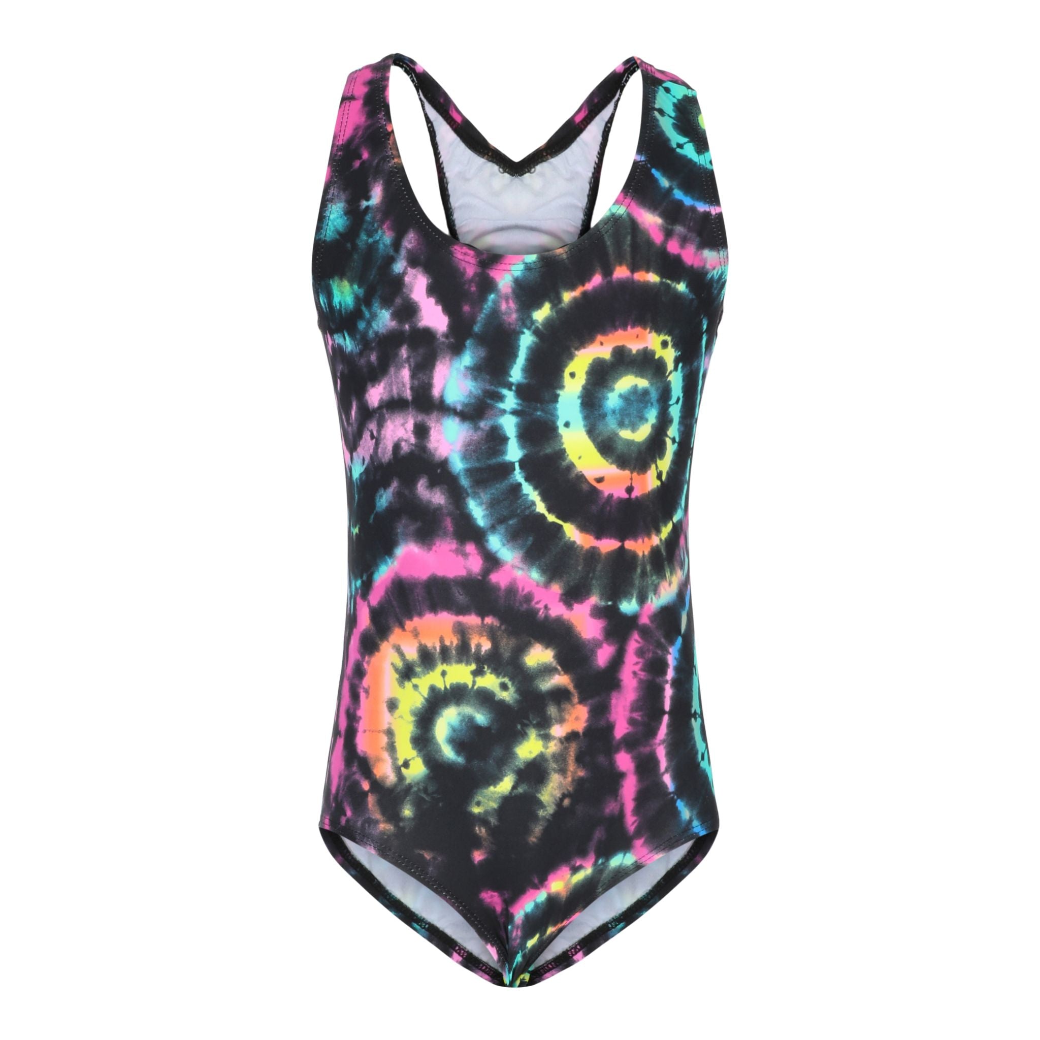 1pc Circle Tie Dye Swimsuit - Denny's