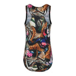 1pc Allover Animal Print Bathing Suit - Denny's