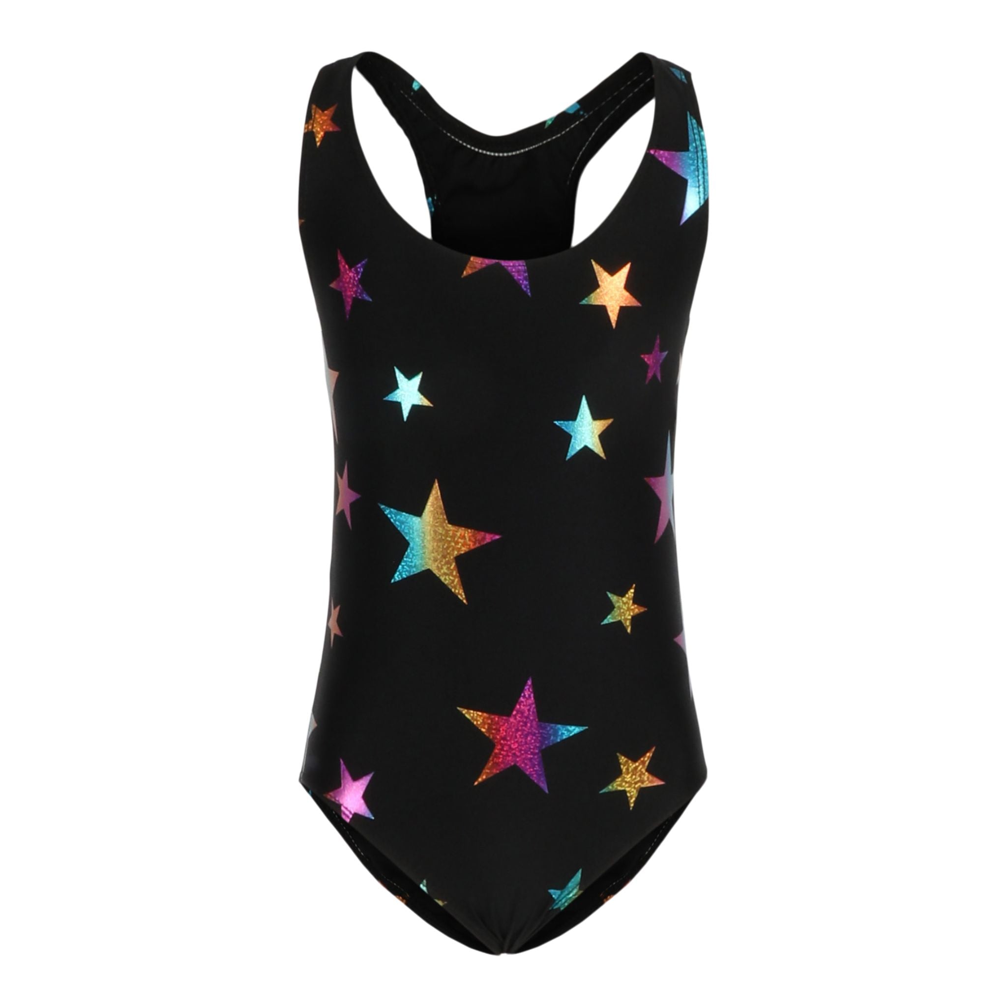 1pc Allover Rainbow Stars Bathing Suit - Denny's