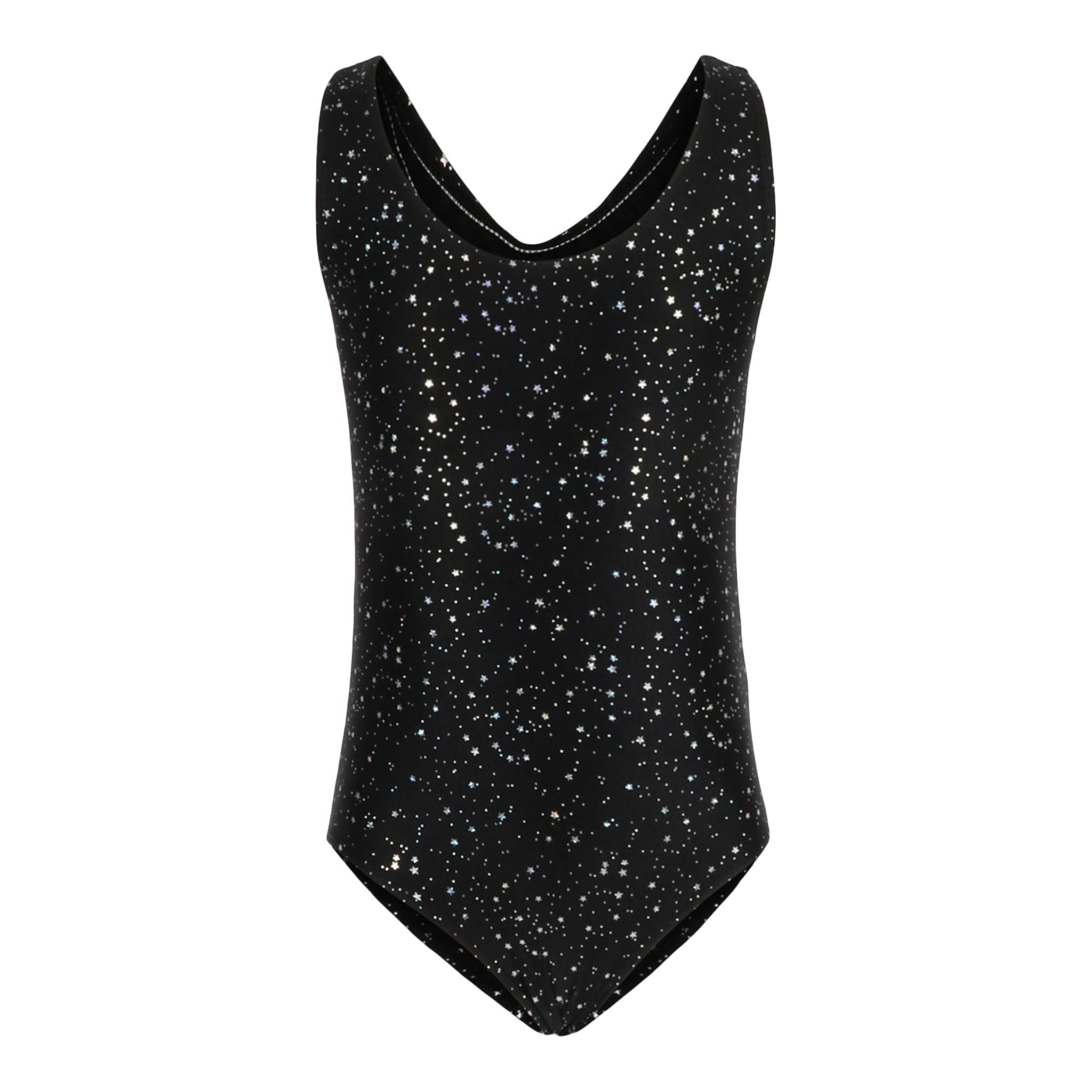 1pc Allover Silver Stars Bathing Suit - Denny's