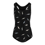 1pc Silver Bolts Bathing Suit - Denny's