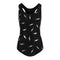 1pc Silver Bolts Bathing Suit - Denny's