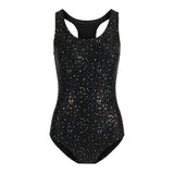 SIlver Stars 1pc Bathing Suit - Denny's