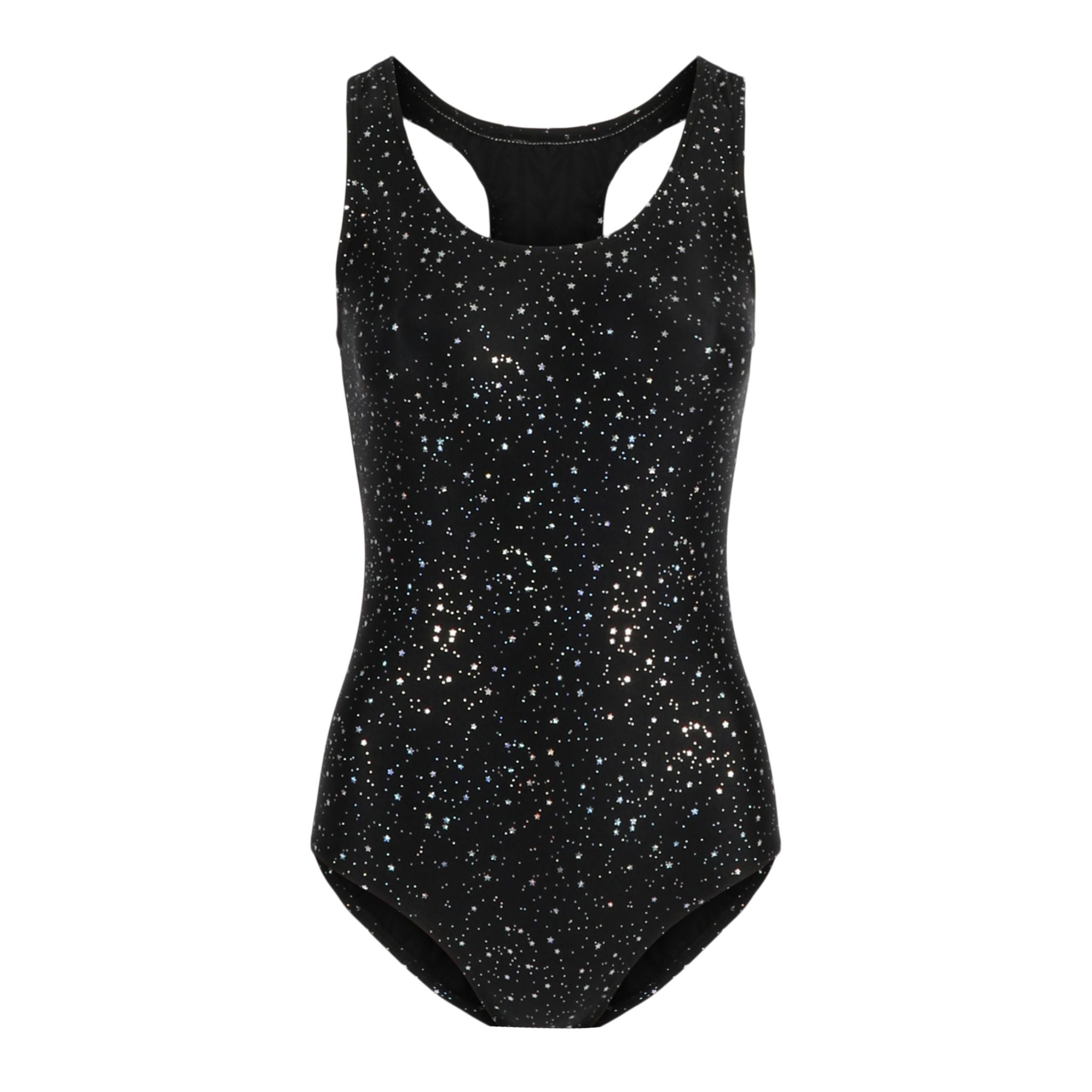 SIlver Stars 1pc Bathing Suit - Denny's