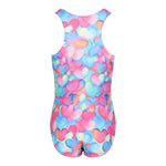 1pc All Over Hearts Swimsuit - Denny's