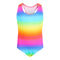 1pc Swimsuit Rainbow Stripe - Denny's