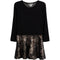 Velvet Bottom Dress - Denny's