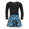 Long Sleeve Dress w Blue Camo Btm - Denny's