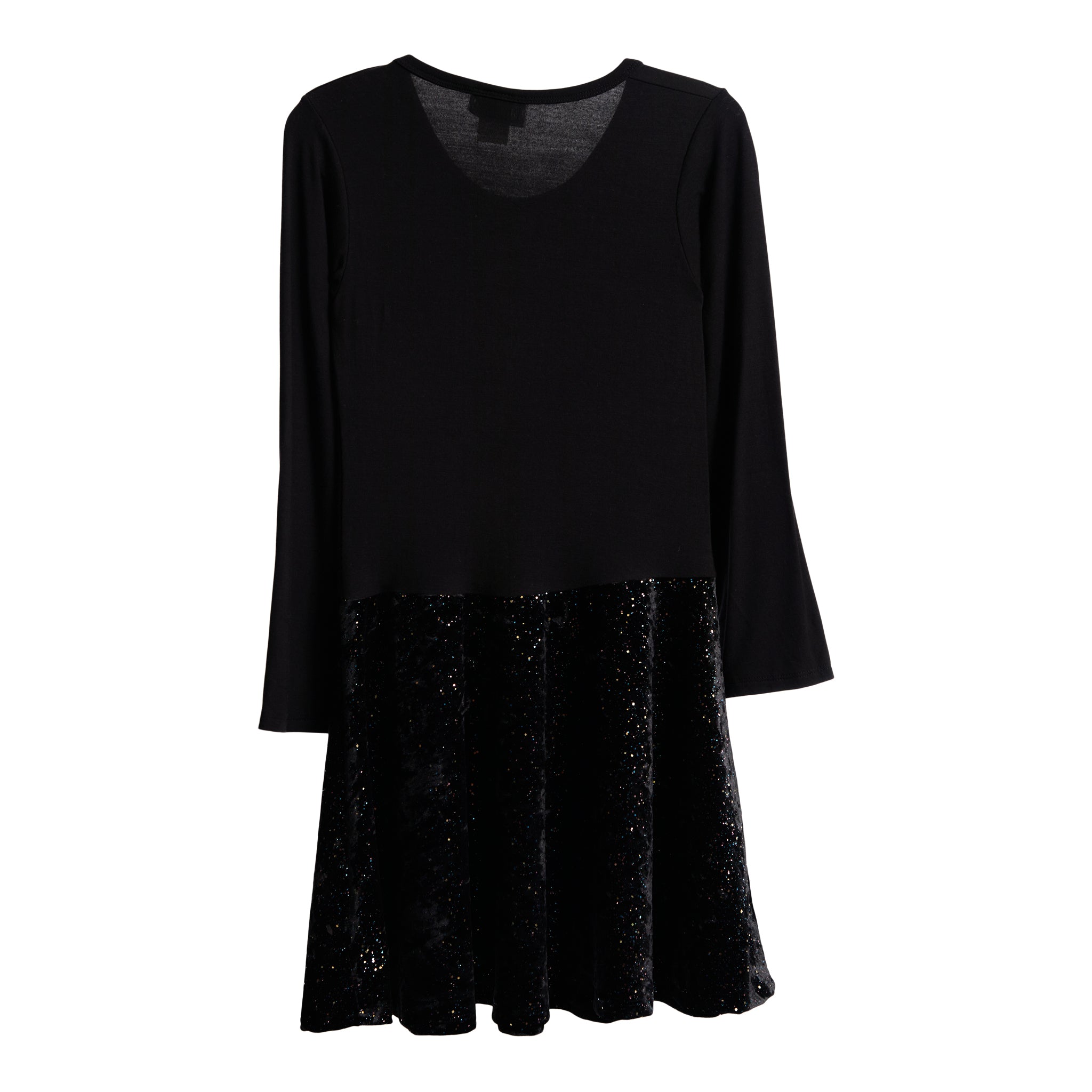 Glitter Velvet Bottom Dress - Denny's