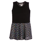Zig Zag Bottom Tank Dress - Denny's