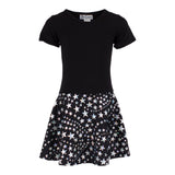 Short Sleeve Dress with Silver Star Bottom - Denny's