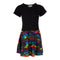 Short Sleeve Dress with Camo Bottom - Denny's