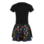 Multi Peace Bottom Dress - Denny's