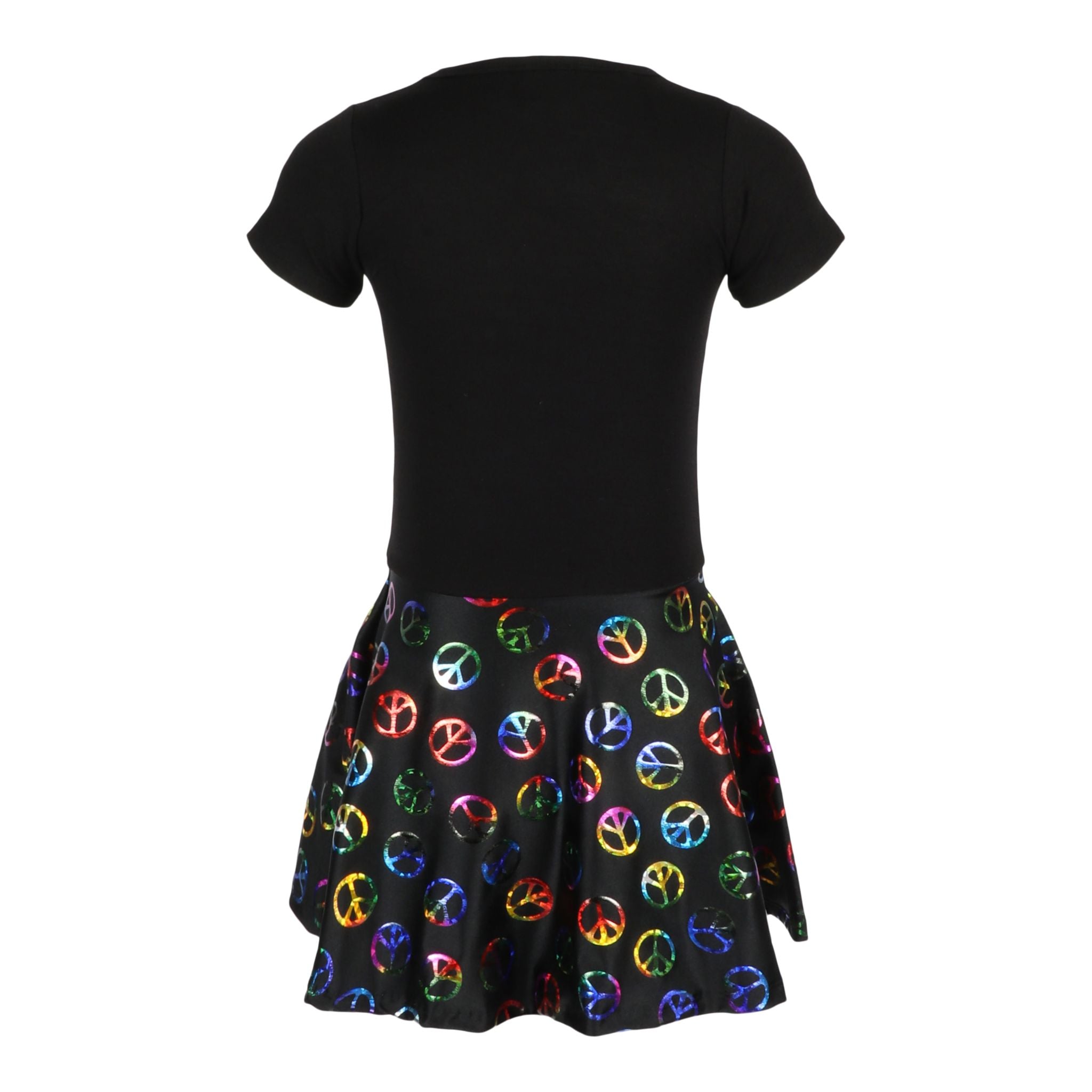 Multi Peace Bottom Dress - Denny's