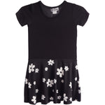 Retro Flower Print Bottom Dress - Denny's
