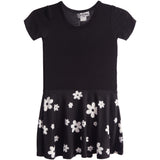 Retro Flower Print Bottom Dress - Denny's