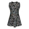 Allover Silver Hearts Tank Dress - Denny's
