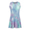 Blue & Lavendar Ice Swing Tank Dress - Denny's