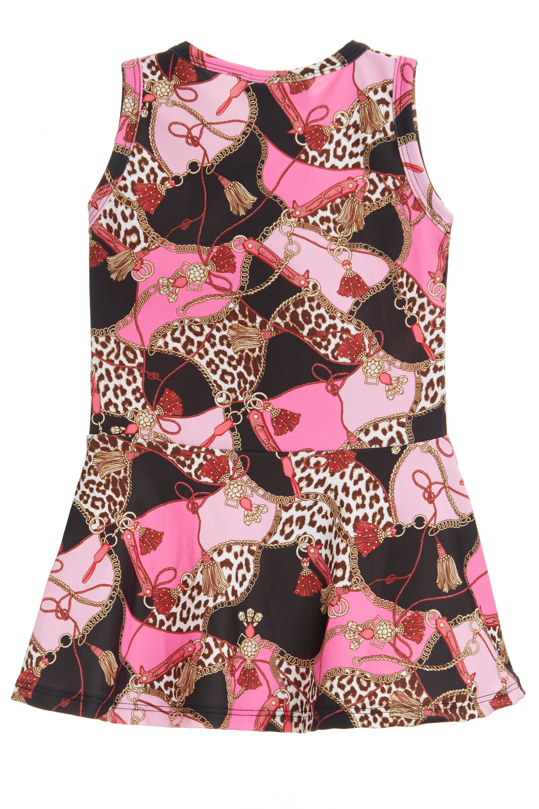 Leopard & Chains Tank Dress - Denny's