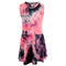 Soft Tie Dye Dress Neon Pink / Black - Denny's