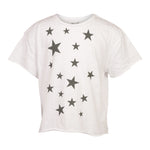 Allover Stars Cropped Tee - Denny's