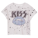 Splatter Kiss Leopard Tee - Denny's
