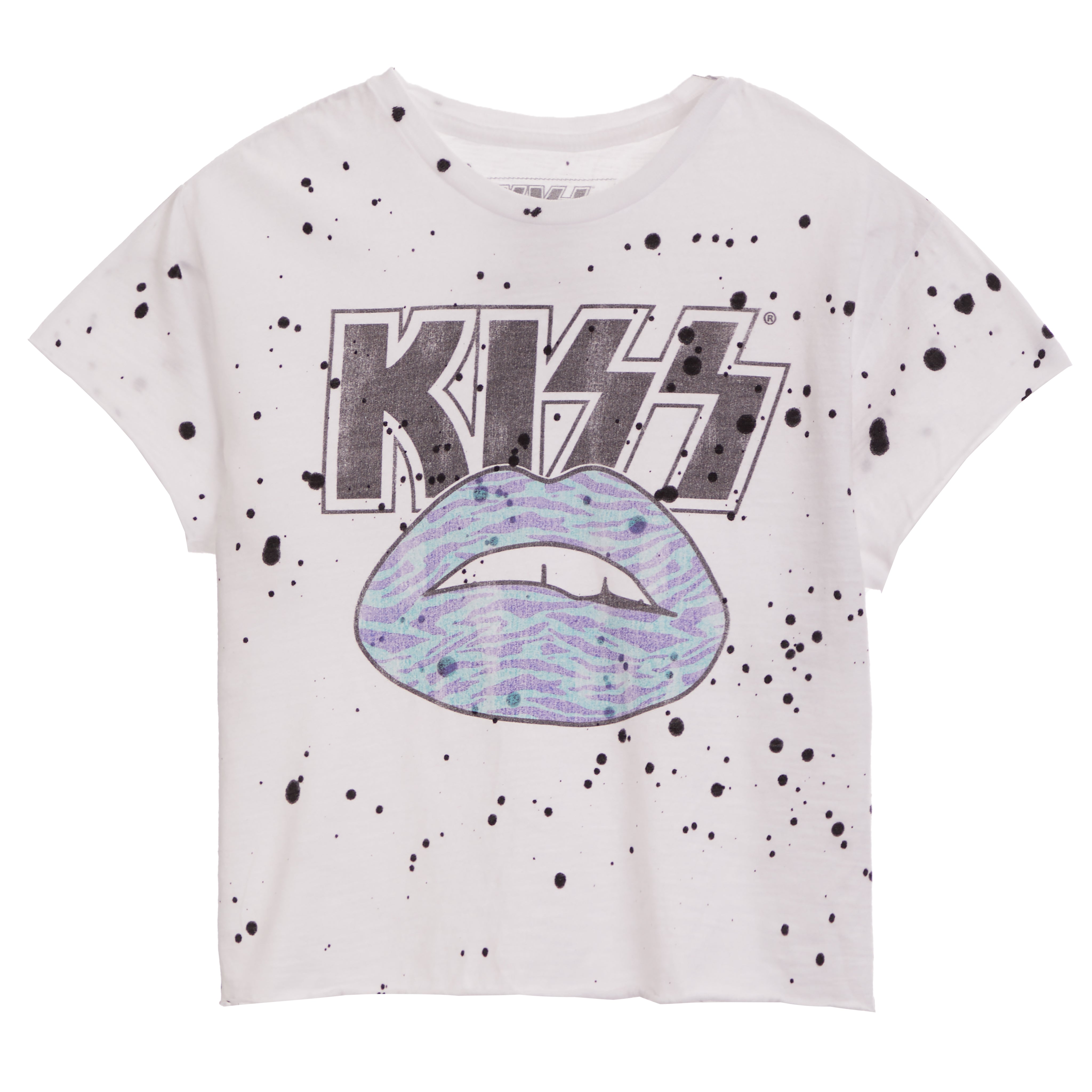 Splatter Kiss Leopard Tee - Denny's