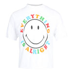 Everything Is Alright Crop Tee - Denny's