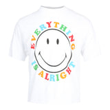 Everything Is Alright Crop Tee - Denny's