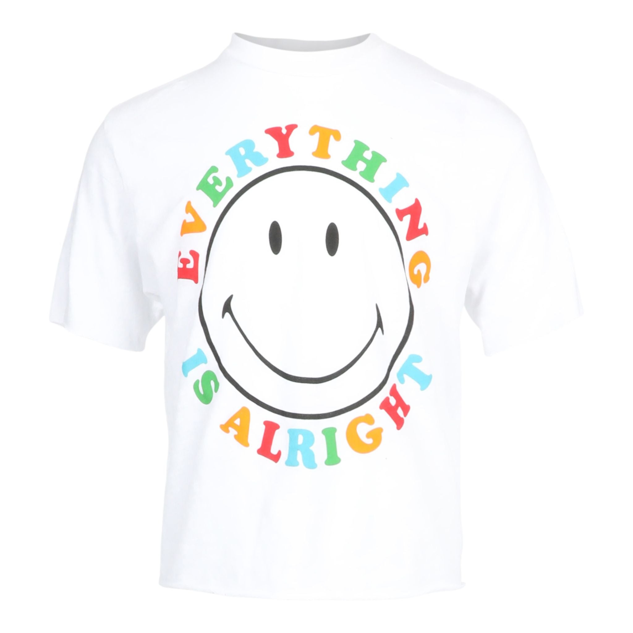 Everything Is Alright Crop Tee - Denny's