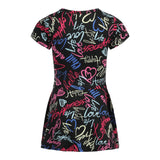 All Over Happiness Graffiti Dress - Denny's