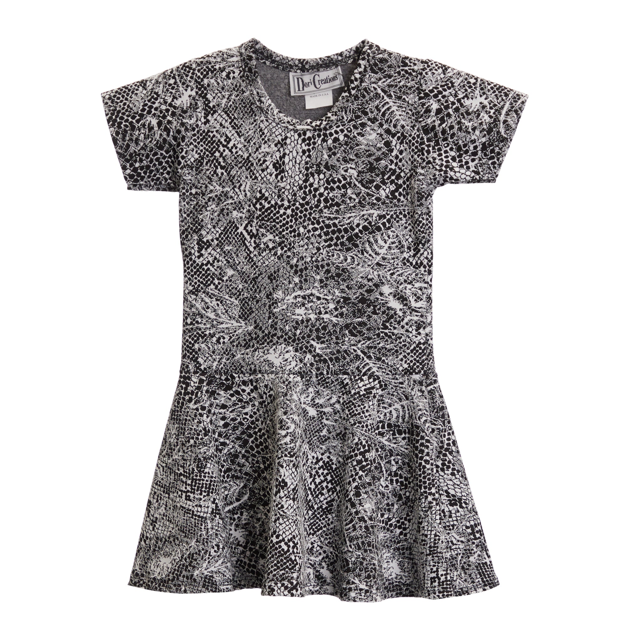 Snake Jacquard Dress - Denny's