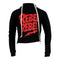 Long Sleeve Crop Hoody with Rebel - Denny's