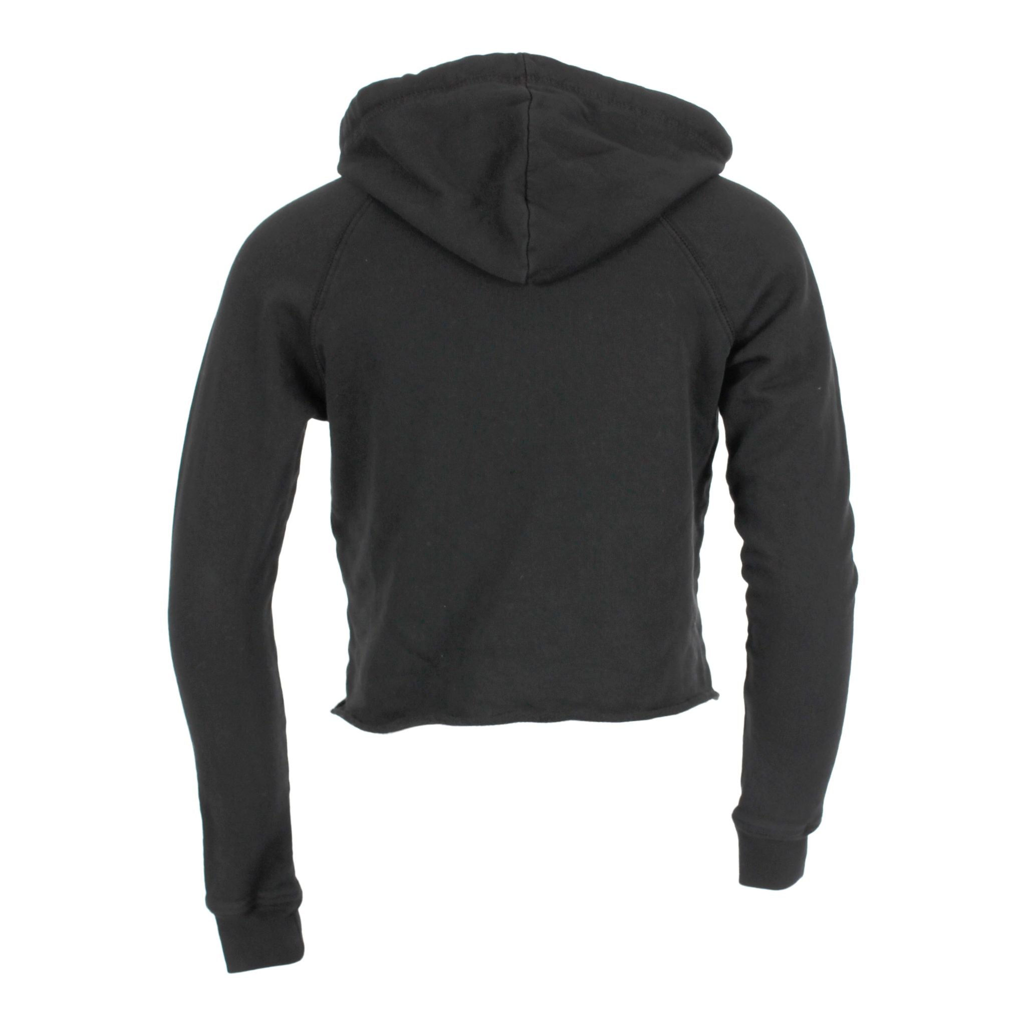 Long Sleeve Crop Hoody with Rebel - Denny's
