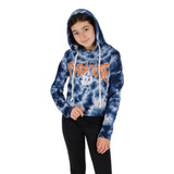 Long Sleeve Cropped Tie Dye Hoody with Syracuse - Denny's