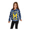 Cropped Tie Dye Crystal Hoodie with Michigan - Denny's