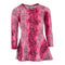 Long Sleeve Pink Python Dress with Soft Bottom - Denny's