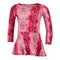 Long Sleeve Dress with Pink Python Soft Bottom - Denny's