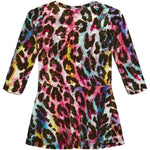 Leopard Velvet Dress - Denny's