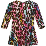 Leopard Velvet Dress - Denny's