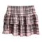 Plaid Ruffle Skirt - Denny's