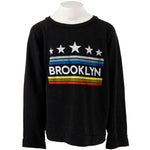 Long Sleeve Top with Brooklyn Stars - Denny's