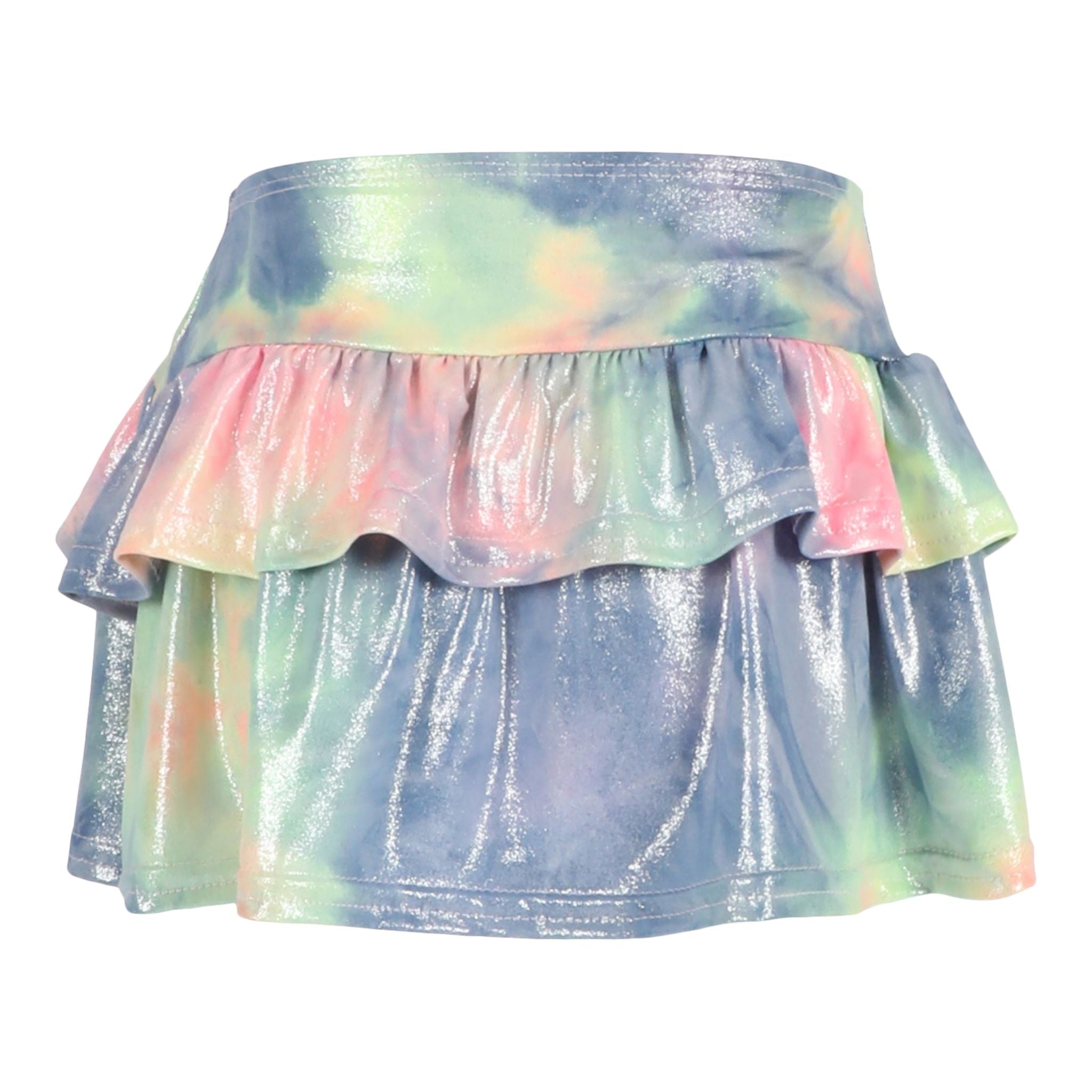 Pink & Blue Ruffle Skirt - Denny's