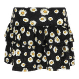 Daisy Print Ruffle Skirt - Denny's