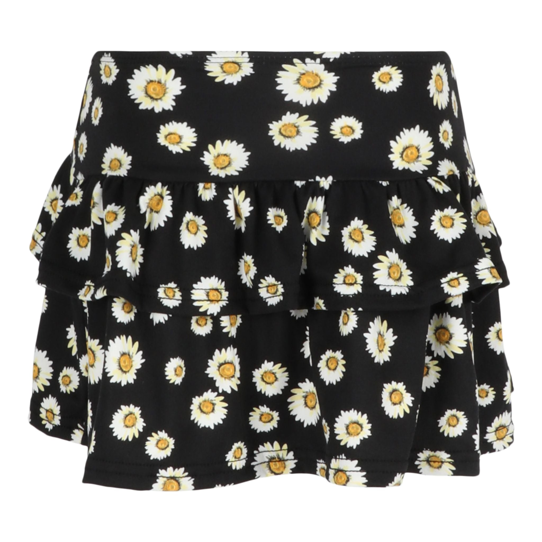 Daisy Print Ruffle Skirt - Denny's