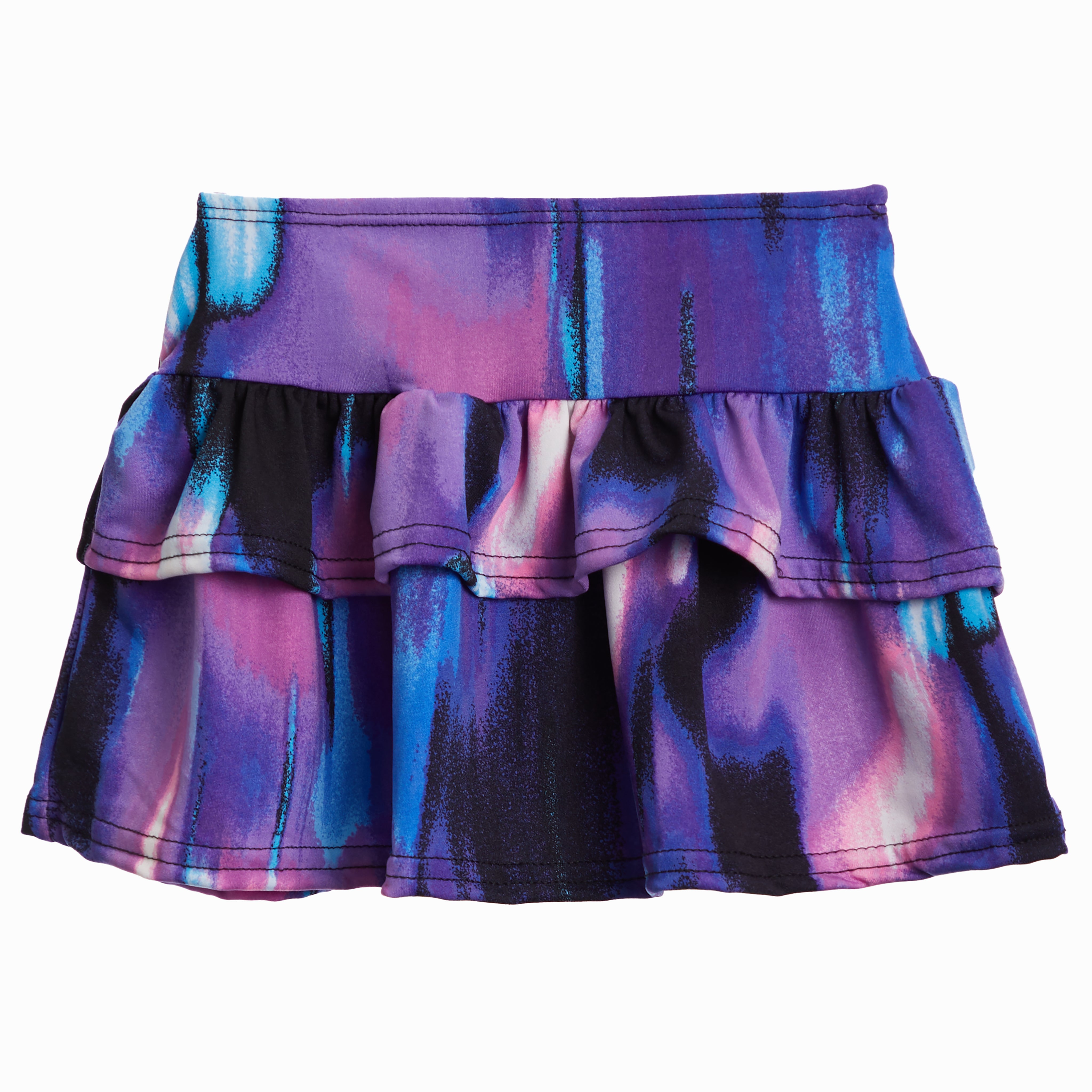 Blue & Purple Streak Skirt - Denny's