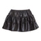 Pleather Ruffle Skirt - Denny's