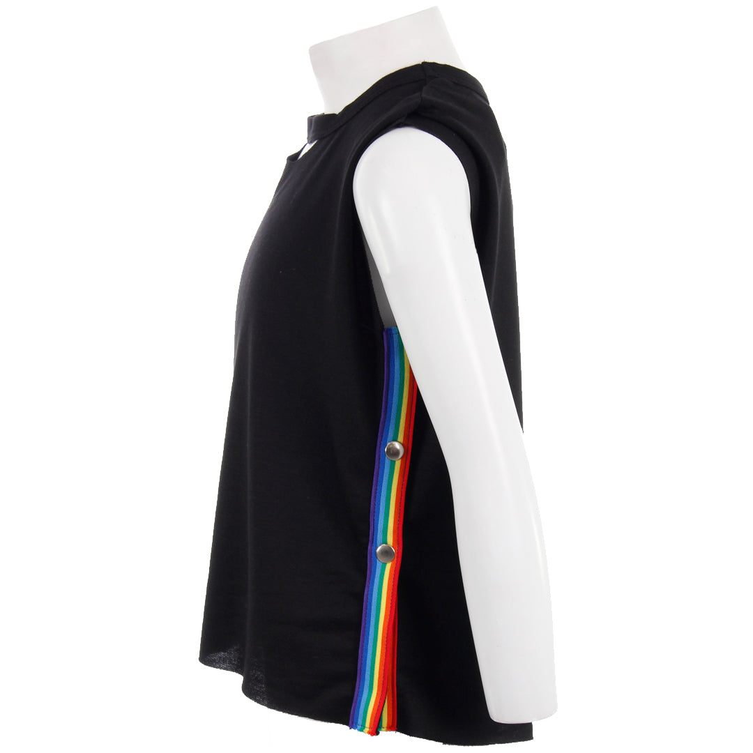 Rainbow Tank with Stripe and Snaps - Denny's